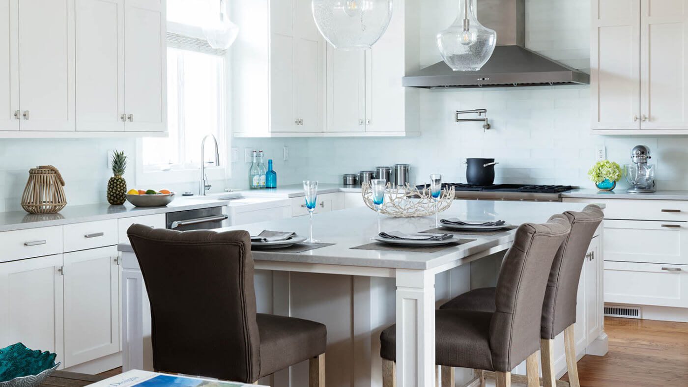 Transitional Coastal Kitchen Milford Ct Award Winning Kitchen